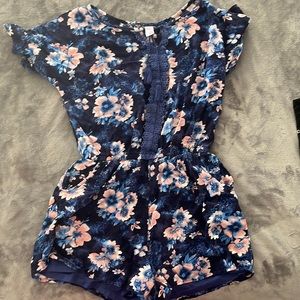 Justice shorts romper